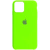 Чохол Silicone Case для Iphone 12 / 12 Pro Салатовий / Neon Green
