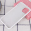Оригинальный чехол Silicone Cover 360 с микрофиброй для Iphone 12 Mini – Белый / White 69864