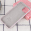 Оригинальный чехол Silicone Cover 360 с микрофиброй для Iphone 12 Pro / 12 – Серый / Lavender 69962
