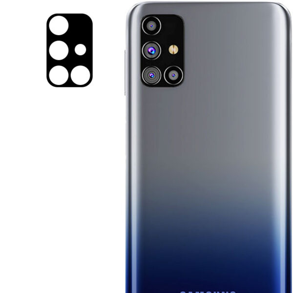 Гибкое защитное стекло 0.18mm на камеру для Samsung Galaxy M31s – Black