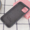Оригинальный чехол Silicone Cover 360 с микрофиброй для Iphone 12 Pro / 12 – Серый / Dark Grey 69959