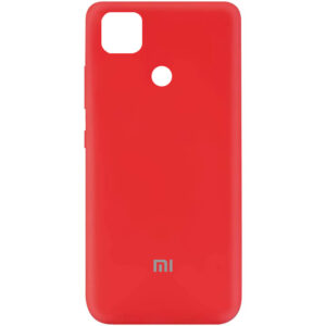Оригинальный чехол Silicone Cover My Color (A) с микрофиброй для Xiaomi Redmi 9C / 10A – Красный / Red