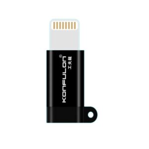 Адаптер Konfulon Z8 Micro USB to Lightning – Black