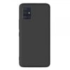 Матовый силиконовый TPU чехол для Samsung Galaxy M51 – Черный
