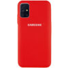 Оригинальный чехол Silicone Cover 360 с микрофиброй для Samsung Galaxy M31s – Красный / Red