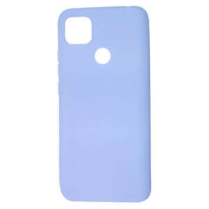 Матовый силиконовый TPU чехол для Xiaomi Redmi 9C / 10A – Голубой / Lilac Blue