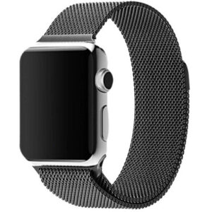 Ремешек Миланская петля Milanese Loop для Apple Watch 38 mm / 40 mm / SE 40 mm / 41 mm – Space grey