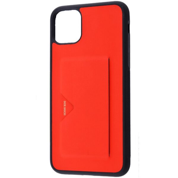 Кожаный чехол Dux Ducis Pocard для Iphone 11 – Красный