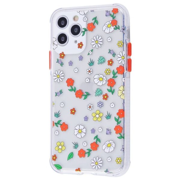 TPU чехол Flowers Colourful для Iphone 11 Pro – Прозрачный / Цветы