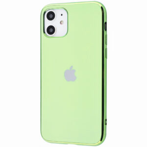 Чехол TPU Matte LOGO для Iphone 11 – Зеленый / Light Green