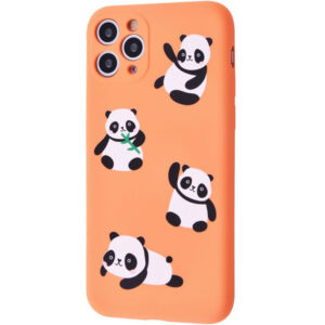 TPU чехол WAVE Fancy Case для Iphone 11 Pro – Panda / Peach