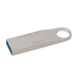 Флеш-память Kingston DT 128GB Metal – Silver