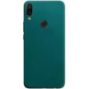 Матовый силиконовый TPU чехол для Xiaomi Redmi Note 7 / 7 Pro – Зеленый / Forest green