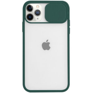 Чехол Camshield mate TPU со шторкой для камеры для Iphone 11 Pro – Зеленый