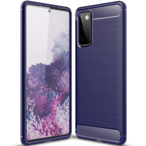 Cиликоновый TPU чехол Slim Series для Samsung Galaxy S20 FE – Синий