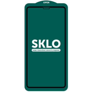 Защитное стекло 3D (5D) Perfect Glass Full Glue SKLO на весь экран для Iphone 12 Pro / 12 – Black