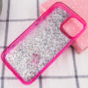 TPU+PC чехол Sparkle glitter для Iphone 11 Pro – Малиновый 72245