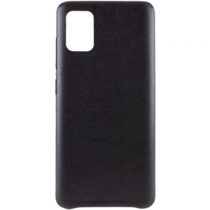 Кожаный чехол Leather Case для Samsung Galaxy A31 – Черный