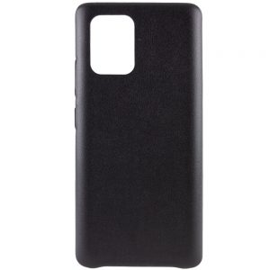 Кожаный чехол Leather Case для Samsung Galaxy S10 lite (G770F) – Черный