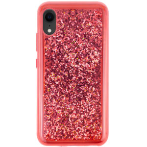 TPU+PC чехол Sparkle glitter для Iphone XR – Красный