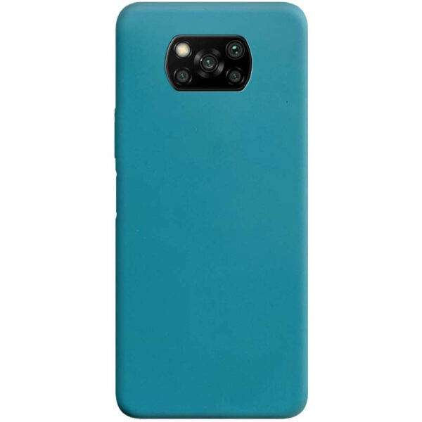 Чохол Matte для Xiaomi Poco X3 NFC / Poco X3 Синій / Powder Blue