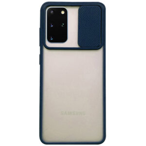 Чехол Camshield mate TPU со шторкой для камеры для Samsung Galaxy S20 Plus – Синий