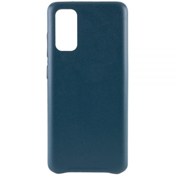 Захисний чохол Leather Case для Samsung Galaxy S20 Зелений