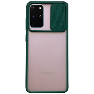 Чехол Camshield mate TPU со шторкой для камеры для Samsung Galaxy S20 Plus – Зеленый