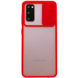 Чехол Camshield mate TPU со шторкой для камеры для Samsung Galaxy S20 – Красный