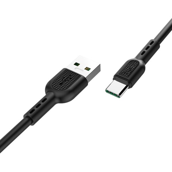 Кабель Hoco X33 Surge USB to Type-C 5A 1м Black