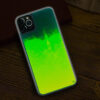 Неоновый чехол Neon Sand светящийся в темноте для Iphone 11 Pro – Зеленый 72303