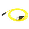Кабель Hoco X21 plus Silicone Micro USB 2.4A (1м) – Black / Yellow 71686