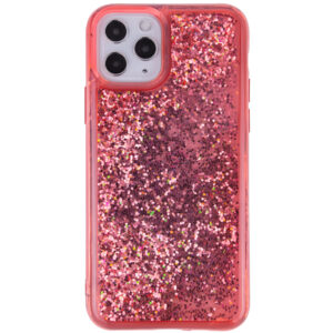 TPU+PC чехол Sparkle glitter для Iphone 11 Pro Max – Красный