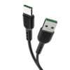 Кабель Hoco X33 Surge USB to Type-C 5A 1м Black 71741