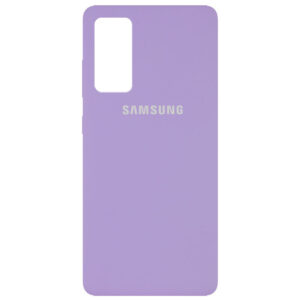 Чохол Silicone Cover для Samsung Galaxy S20 FE Бузковий / Dasheen