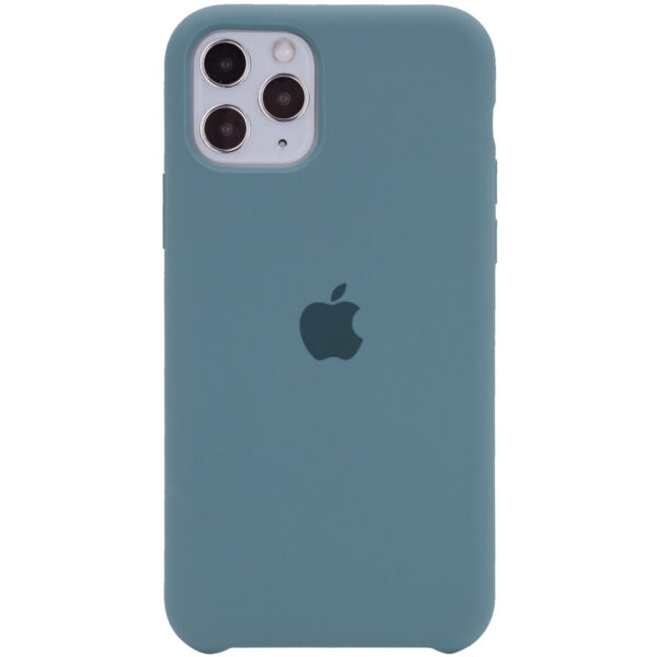 Оригинальный чехол Silicone case + HC для Iphone 11 Pro – Зеленый / Pine green