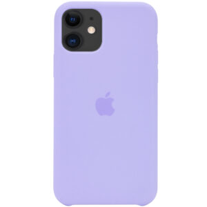 Оригинальный чехол Silicone case + HC для Iphone 11 – Сиреневый / Dasheen