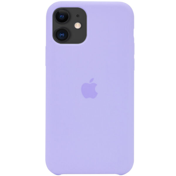 Чохол Silicone Case HC для Iphone 11 Бузковий / Dasheen