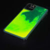 Неоновый чехол Neon Sand светящийся в темноте для Iphone 11 Pro – Зеленый 72302