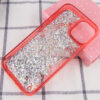 TPU+PC чехол Sparkle glitter для Iphone 11 Pro – Красный 72241