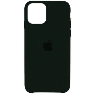 Оригинальный чехол Silicone case + HC для Iphone 11 Pro – Зеленый / Black Green