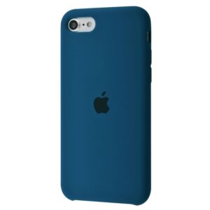 Оригинальный чехол Silicone case + HC для Iphone 7 / 8 / SE (2020) – Cosmos blue