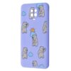 TPU чехол WAVE Fancy Case для Xiaomi Redmi Note 9s / Note 9 Pro / Note 9 Pro Max – Cute bears / Light purple