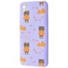 TPU чехол WAVE Fancy Case для Xiaomi Redmi 9A – Autumn bears / Light purple