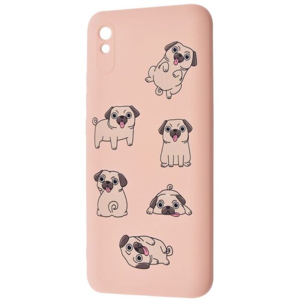 Чохол WAVE Fancy для Xiaomi Redmi 9A Pug / Pink sand