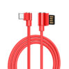 Кабель Hoco U37 Long Roam Type-C Cable 2.4A (1.2м) – Red 71613