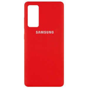 Чохол Silicone Cover для Samsung Galaxy S20 FE Червоний / Red