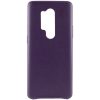 Кожаный чехол Leather Case для OnePlus 8 Pro – Фиолетовый