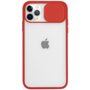 Чехол Camshield mate TPU со шторкой для камеры для Iphone 11 Pro Max – Красный