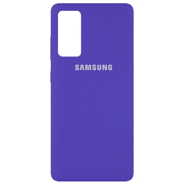Чохол Silicone Cover для Samsung Galaxy S20 FE Фіолетовий / Purple